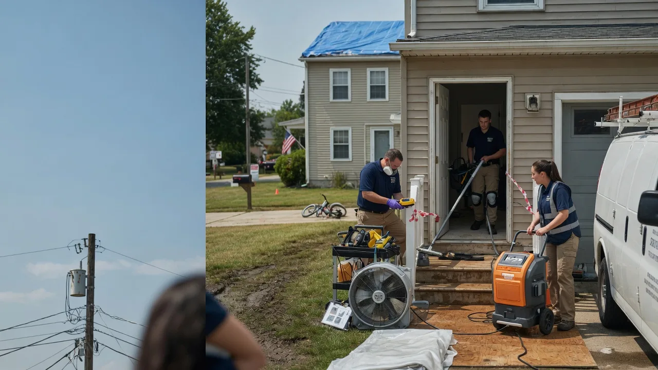 Water Damage Repair in Marysville, OH near me